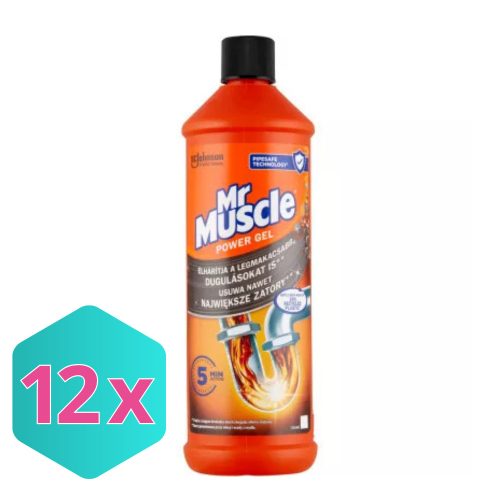 Mr. Muscle lefolyótisztító 1L KARTON - 12 db