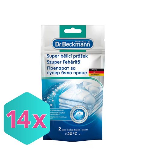 Dr. Beckmann Szuper fehérítő 80g KARTON - 14 db