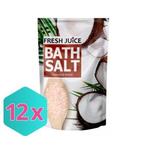   Fresh Juice Fürdősó 500g kókusz és orchidea KARTON - 12 db