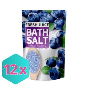   Fresh Juice Fürdősó 500g áfonya és cseresznye KARTON - 12 db