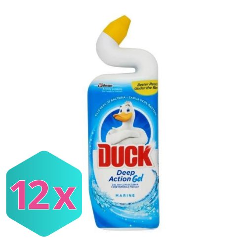 Duck kacsa wc tisztító 750ml marine KARTON - 12 db