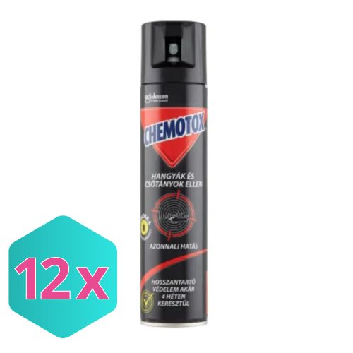 Chemotox hangyák és csótányok elleni aeroszol 300ml KARTON - 12 db