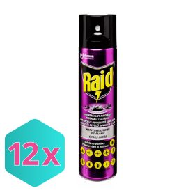 Raid Univerzális rovarirtó aeroszol 400ml KARTON - 12 db