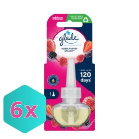   Glade elektromos légfrissítő utántöltő 20ml Bubbly Berry Splash KARTON - 6 db