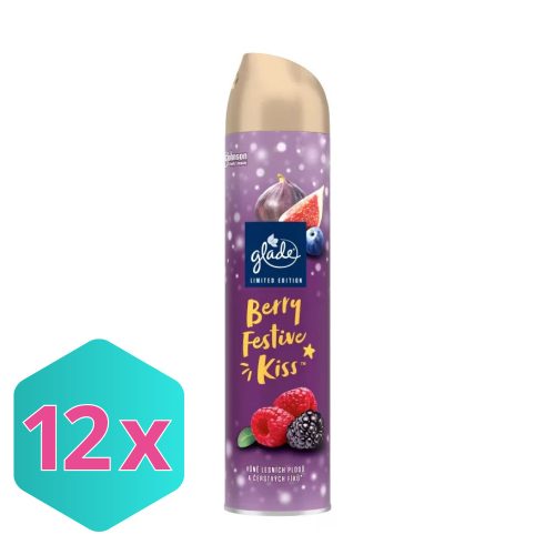 Glade légfrissítő 300ml berry festive kiss KARTON - 12 db