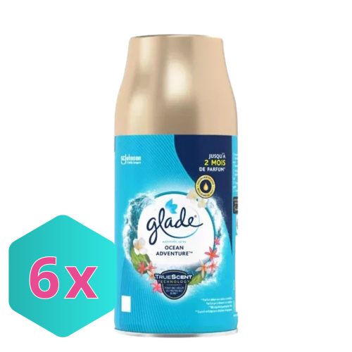 Glade Automata Légfrissítő UTÁNTÖLTŐ 269ml Ocean Adventure KARTON - 6 db