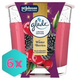 Glade illatgyertya - Winter Berrie 112g KARTON - 6 db