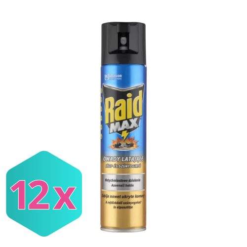 Raid Max légy és szúnyogirtó aeroszol 300ml KARTON - 12 db