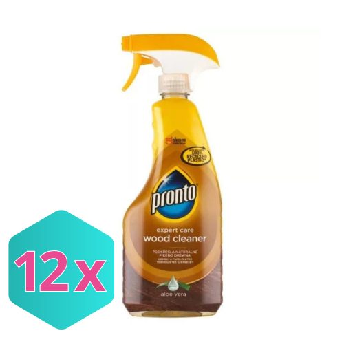 Pronto Expert Care Wood Cleaner Aloe Vera bútortisztító spray 500ml KARTON - 12 db