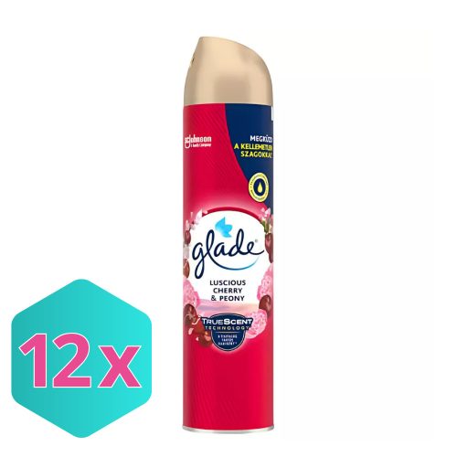 Glade légfrissítő 300ml luscious cherry&peony KARTON - 12 db