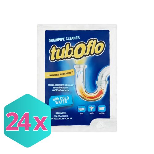 Tub.o.flo Cold lefolyótisztító hideg vizes 60g KARTON - 24 db