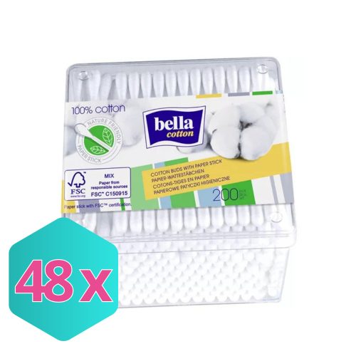 Bella fültisztító 200db/csg KARTON - 48 csg