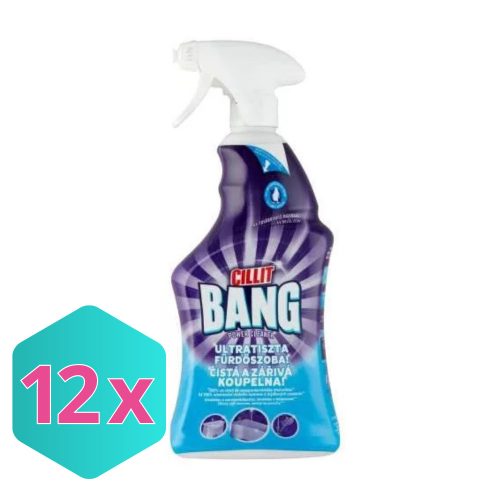 Cillit Bang fürdőszobai ragyogás spray 750ml KARTON - 12 db