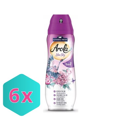 Arola légfrissítő, lilac sky, 300ml KARTON - 6 db