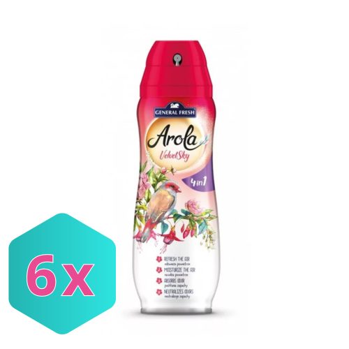 Arola légfrissítő, Velvet sky, 300ml KARTON - 6 db