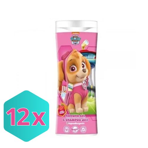 Mancs őrjárat/Paw Patrol -Skye tusfürdő és sampon, 300 ml KARTON - 12 db