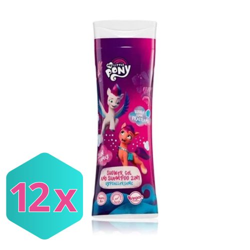 My Little Pony tusfürdő és sampon, 300 ml KARTON - 12 db