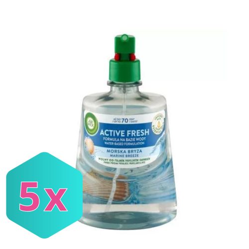 Air Wick ACTIVE FRESH utántöltő 228 ml Tengeri Szellő KARTON - 5 db
