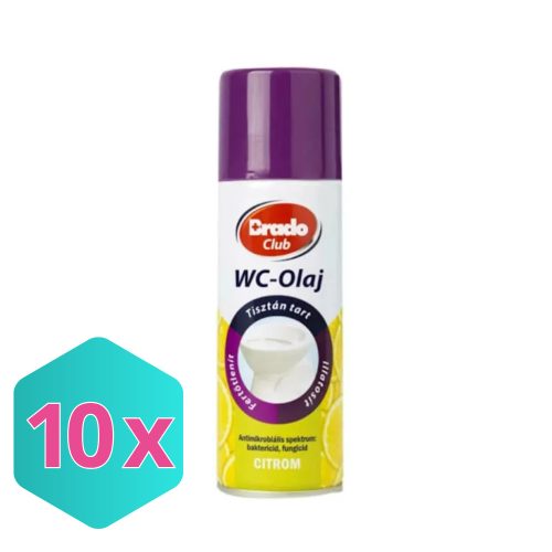 Brado club wc olaj 200ml citrom KARTON -10 db