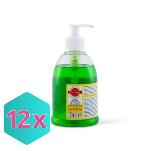 Clarasept kéztisztító és fertőtlenítő 300ml KARTON - 12 db