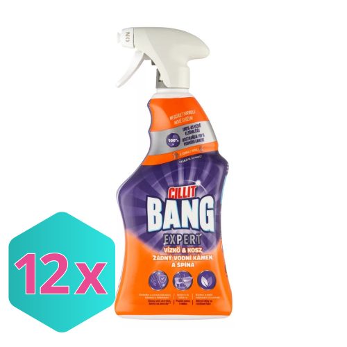 Cillit Bang Expert vízkő&kosz spray 750ml  KARTON - 12 db