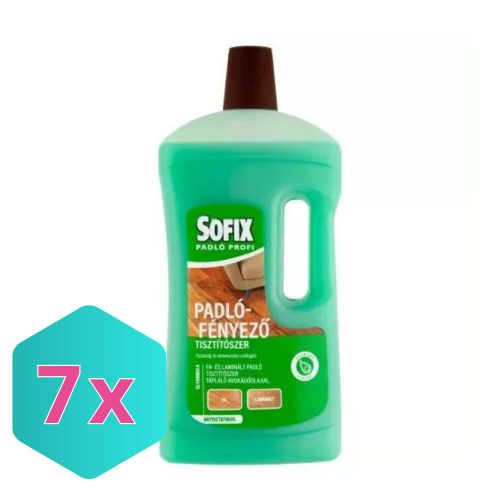Sofix padlófényező tisztítószer fa és laminált felületekre 1000ml KARTON - 7 db