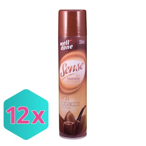 Well Done légfrissítő 300ml Anti tobacco KARTON - 12 db