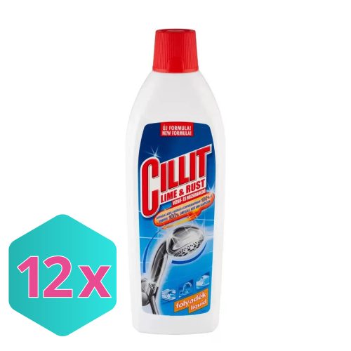 Cillit vízkő- és rozsdaoldó lime and rust 700ml KARTON -12 db