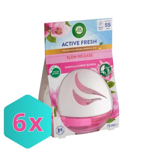 Air Wick Decosphere illatgömb 75ml magnólia és cseresznyevirág KARTON - 6 db