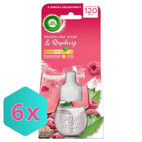   Air Wick elektromos illatosító utántöltő 19ml Sparkling Rosé & Raspberry KARTON - 6 db