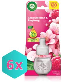   Air Wick elektromos illatosító utántöltő 19ml Cherry Blossom & Raspberry KARTON - 6 db
