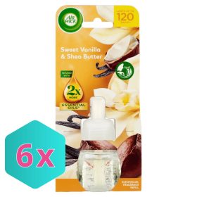   Air Wick elektromos illatosító utántöltő 19ml Sweet Vanilla & Shea Butter KARTON - 6 db