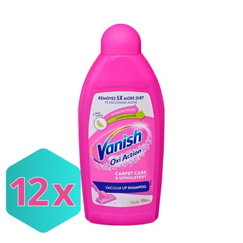Vanish szőnyegtisztító sampon GÉPI citrus illat, 500ml KARTON - 12 db