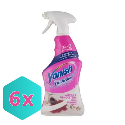 Vanish 3in1Szőnyeg és Kárpittisztító spray 500ml (6db/karton) Multi Textile KARTON - 6 db