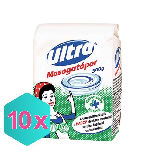 Ultra mosogatópor zacskós 500g FERTŐTLENÍTŐ KARTON - 10db