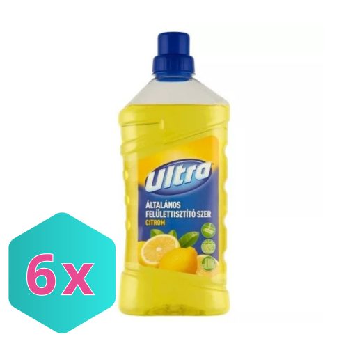 ULTRA Általános Felülettisztító szer 1000ml Citrom KARTON - 6 db
