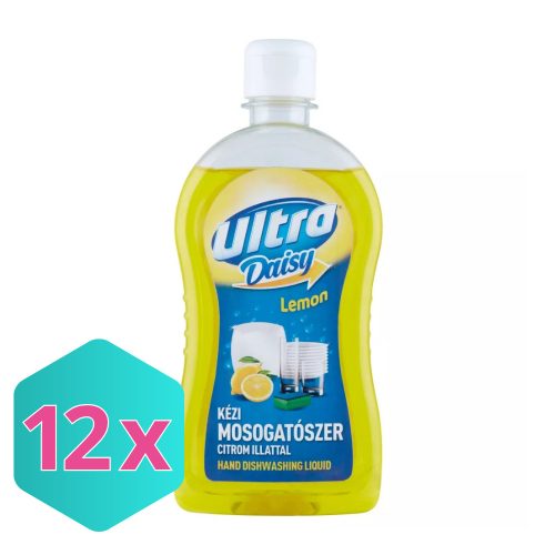 Ultra Daisy mosogatószer 500 ml Citromos KARTON - 12 db