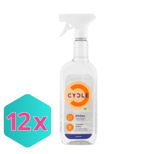 CYCLE Konyhai tiszító spray levendula és menta illattal 500ml KARTON - 12 db