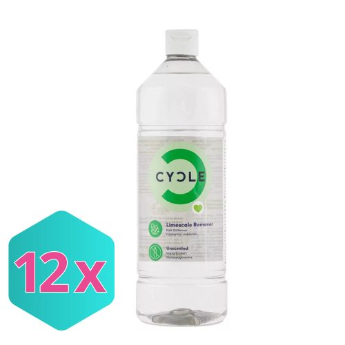 CYCLE Háztartási vízkőoldó, illatanyagmentes 500ml KARTON - 12 db