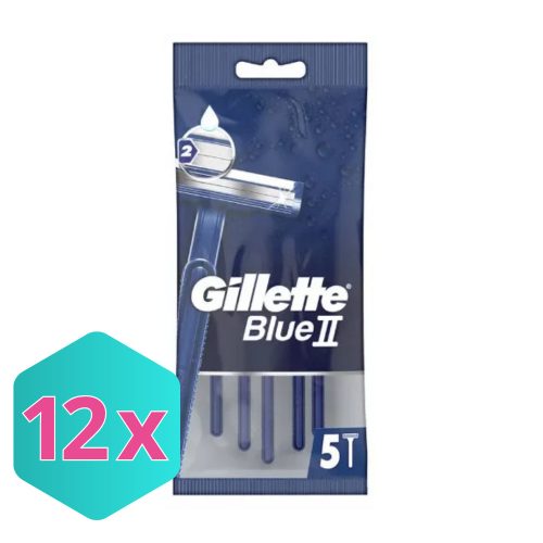 Gillette Blue2 eldobható borotva 5db-os KARTON - 12 db