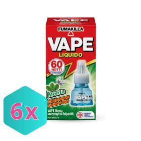   Vape Liquido UTÁNTÖLTŐ folyadék Menta 36 ml KARTON - 6 db