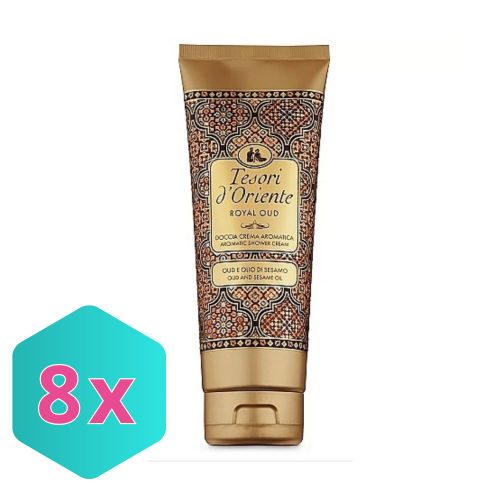 TESORI D'ORIENTE krémtusfürdő -ROYAL OUD- 250 ml  KARTON - 8 db