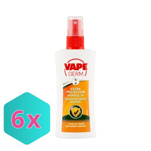 Vape Derm Extra Protection szúnyog- és kullancsirasztó permet 100 ml KARTON - 6 db