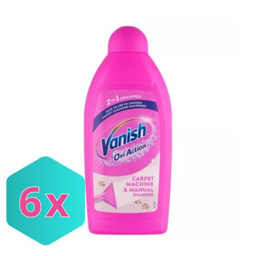 Vanish szőnyegtisztító sampon KÉZI és GÉPI 500ml KARTON - 6 db