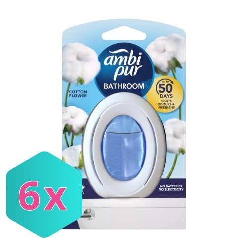 Ambi Pur Fürdőszoba Illatosító 7,5 ml Cotton Flower KARTON - 6 db