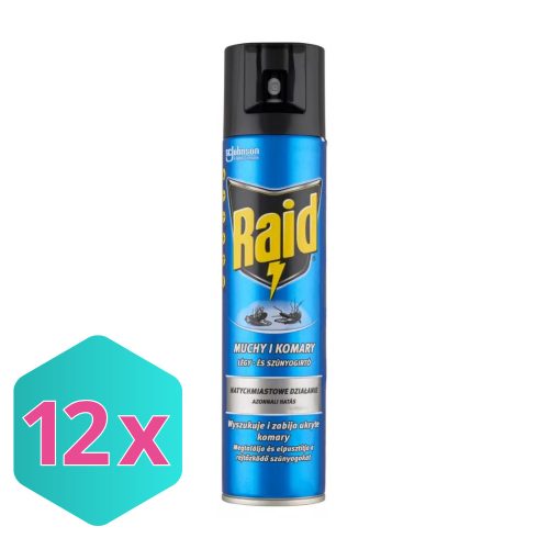 Raid légy- és szúnyogírtó aeroszol 400ml  KARTON - 12 db