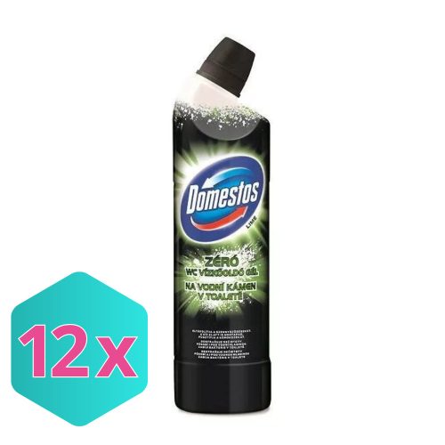 Domestos Zero FEKETE lime toalett tisztító 750ml KARTON - 12 db