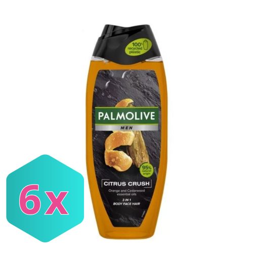 Palmolive Men tusfürdő Citrus Crush 500ml  KARTON - 6 db