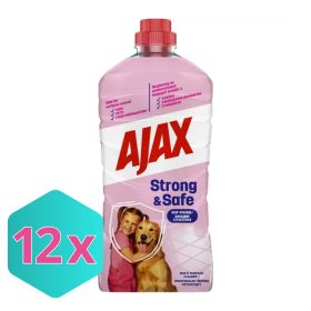 Ajax Strong&Safe általános lemosó, 1 l KARTON - 12 db