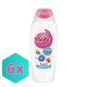Baba habfürdő Habcsók 750ml Málna és Rózsafa KARTON - 6 db
